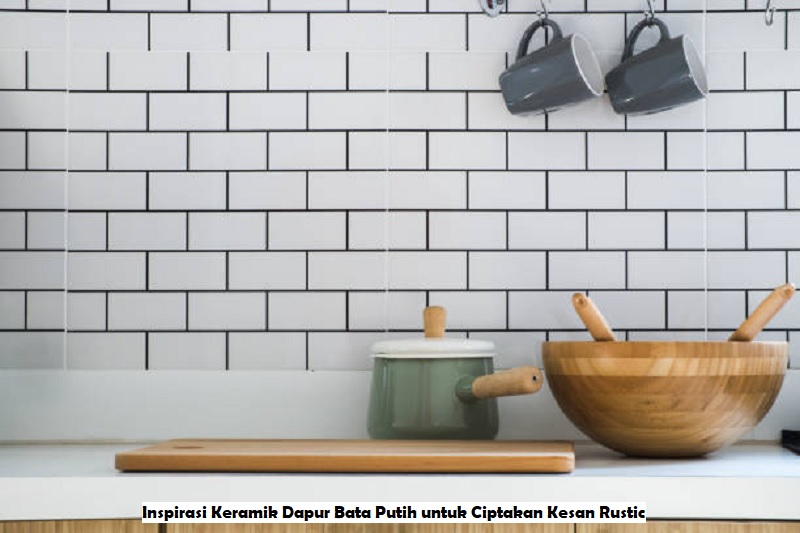 Keramik Dapur Bata Putih